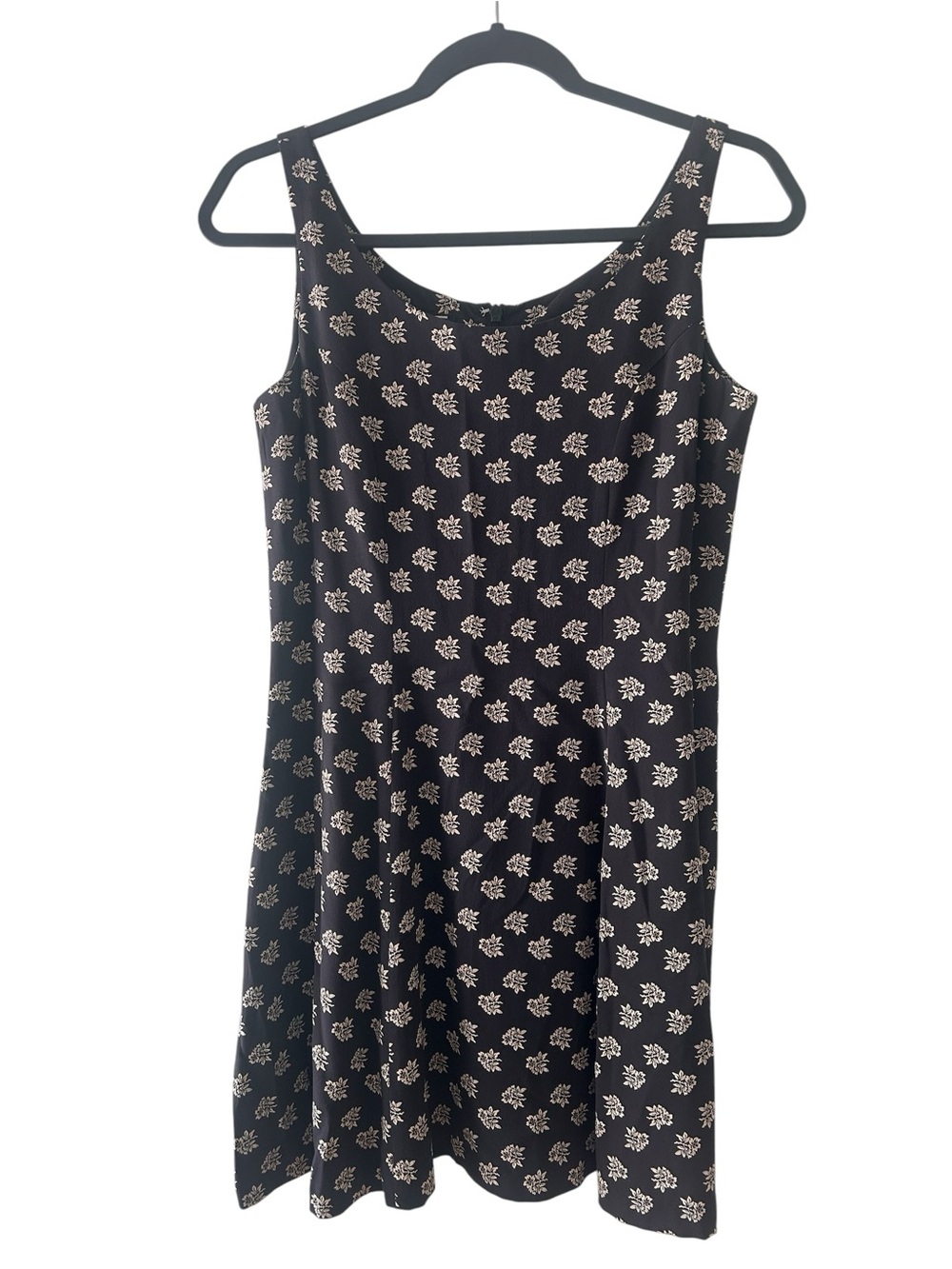 Et Vous Vintage Black Floral Tank Dress - Women's Sleeveless Sundress